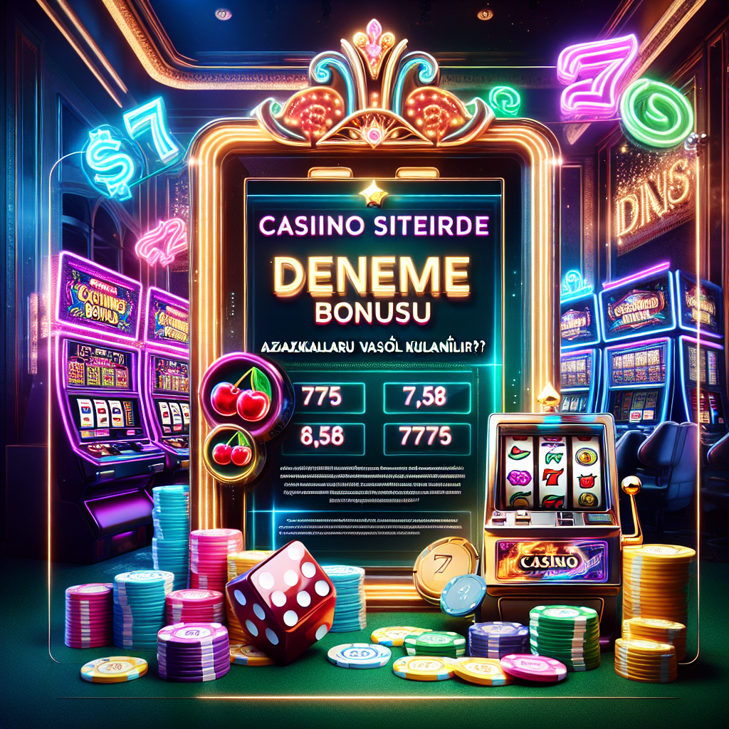 casino sitelerinde deneme bonusu